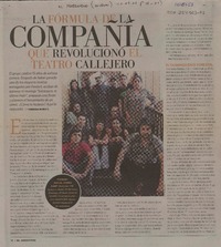 La fórmula de la compañía que revolucionó el teatro callejero  [artículo] Bárbara Muñoz S.