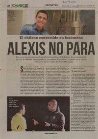 Alexis no para  [artículo] F. C.
