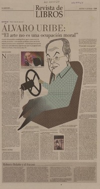 "El arte no es una ocupación moral" (entrevista)  [artículo] Pedro Pablo Guerrero.