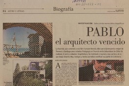 Pablo Neruda, el arquitecto vencido por los números  [artículo] Marilú Ortiz de Rozas.