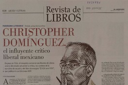 El influyente crítico liberal mexicano (enrtevista)  [artículo] Pedro Pablo Guerrero.