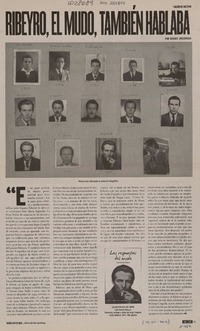 Ribeyro, el mudo, también hablaba  [artículo] Vicente Undurraga.