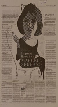 La gozosa libertad de Marcela Serrano  [artículo] María Teresa Cárdenas
