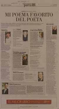 Mi poema favorito del poeta  [artículo] Mauree Lennon Zaninovic