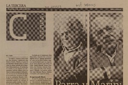 Parra y Marín: las nuevas conquistas de Carmen Balcells  [artículo] R.C. y A.G.B.