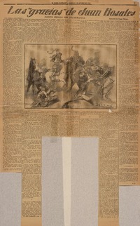 Las "gracias" de Juan Rosales.  [artículo]