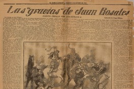 Las "gracias" de Juan Rosales.  [artículo]