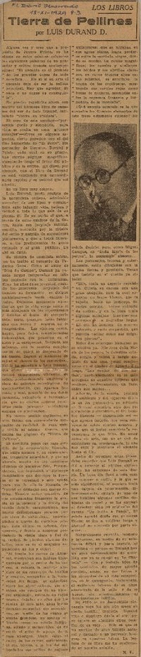 Tierra de Pellines.  [artículo]