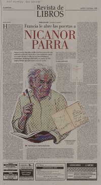Francia abre las puertas a Nicanor Parra  [artículo] Roberto Careaga C.