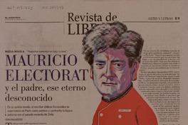 Mauricio Electorat y el padre, ese eterno desconocido [entrevista]  [artículo] Pedro Pablo Guerrero.
