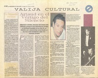 Artaud en el vértigo del silencio  [artículo] J. P.Dardel