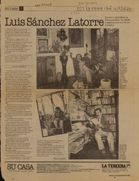 Luis Sánchez Latorre  [artículo] Eliana Avendaño.