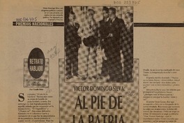 Al pie de la patria  [artículo] Claudio Solar.