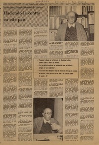 Haciendo la contra en este país  [artículo] María Elina Barrera.