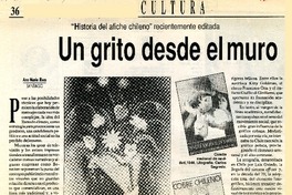 Un grito desde el muro  [artículo] Ana María Risco.