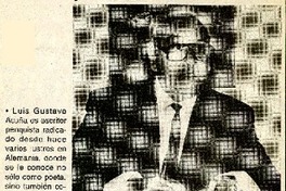 Poeta chileno activo en Alemania  [artículo].