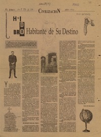 Huidobro, habitante de su destino  [artículo] Víctor M. Mandujano.