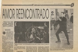 Amor reencontrado  [artículo] Yolanda Montecinos.