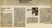 Recuento de la mujer gusano  [artículo] Luis Vargas Saavedra.