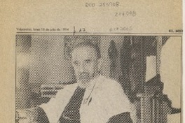 Doctor Ramón Campbell, "Soy músico ante todo"  [artículo] María Eugenia Díaz.