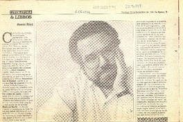 Ocho relatos [artículo] / Ramiro Rivas.