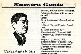 Carlos Acuña Núñez  [artículo]