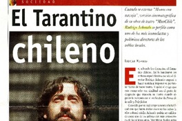 El Tarantino chileno  [artículo] Rodrigo Miranda