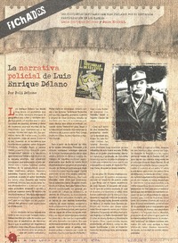 La narrativa policial de Luis Enrique Délano  [artículo] Poli Délano.