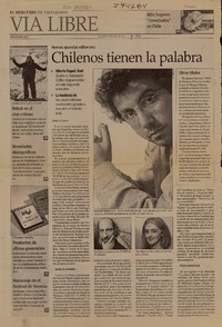 Chilenos tienen la palabra  [artículo] Ximena Ceardi.
