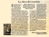La chica del trombón  [artículo] Alfredo Barría M.