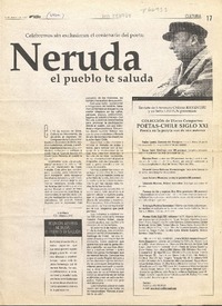 Neruda el pueblo te saluda.  [artículo]