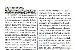 El imperio del Opus Dei en Chile".  [artículo]