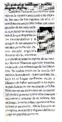 Los amantes de Estocolmo".  [artículo]