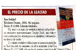 El precio de la lealtad  [artículo] Andrea Berger.
