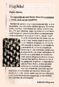 Fragilidad.  [artículo]