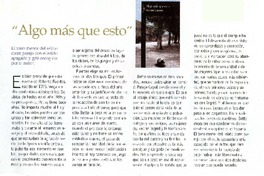 Algo más que esto"  [artículo] Rodrigo Pinto.