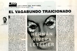 El vagabundo traicionado  [artículo] Vicente Montañés.