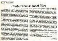 Conferencia sobre el libro  [artículo] Almendral.