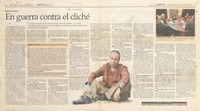 Mario Bellatin en guerra contra el cliché. (entrevistas) [artículo] Alvaro Matus