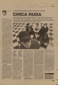 Chica ruda  [artículo]. Rodrigo Alvarado E.