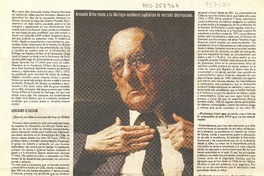 "Acá no hay Estado" (entrevista)  [artículo]Sebstián Larraín Saá.