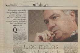 Los malos de las peliculas según Cristián Gazmuri  [artículo]Cristián Labarca Bravo.