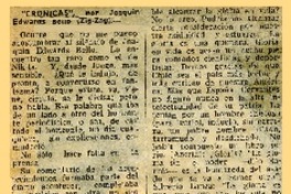 Crónicas  [artículo].