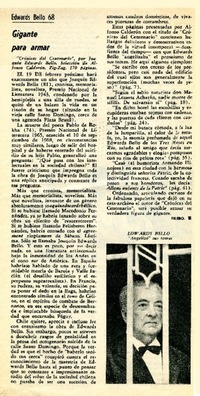 Gigante para armar  [artículo] Filebo.