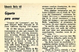 Gigante para armar  [artículo] Filebo.