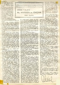 Arcos y Bilbao al margen de Enrina  [artículo] Alone.