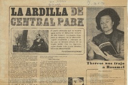 La ardilla de Central Park  [artículo] Licha Ballerino.