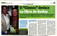 El clavocu destaca en libro de Godoy  [artículo] Eduardo Rojas.