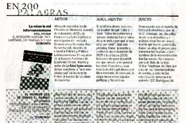 La miseria del intervencionismo  [artículo] J. I. Rodrìguez M.