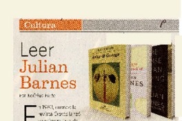 Julian Barnes  [artículo] Rodrigo Pinto.